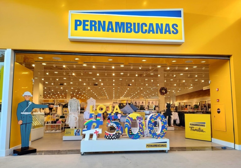 Pernambucanas conquista a marca de 500 lojas no Brasil